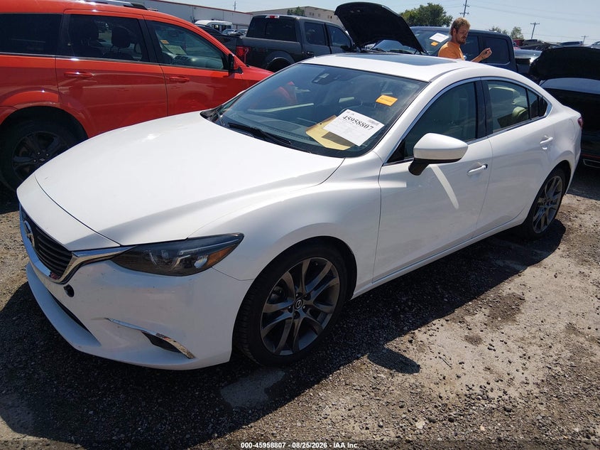 2016 Mazda 6, Град, IAAI, VIN JM1GJ1W55G1455290 — фото 2