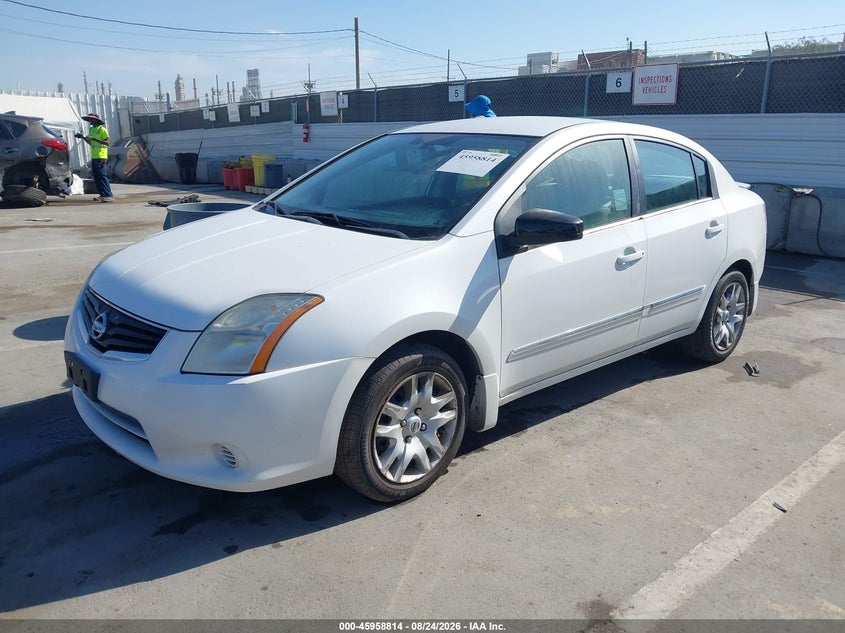 2012 Nissan Sentra, Звичайний знос, IAAI, VIN 3N1AB6AP0CL740204 — фото 2