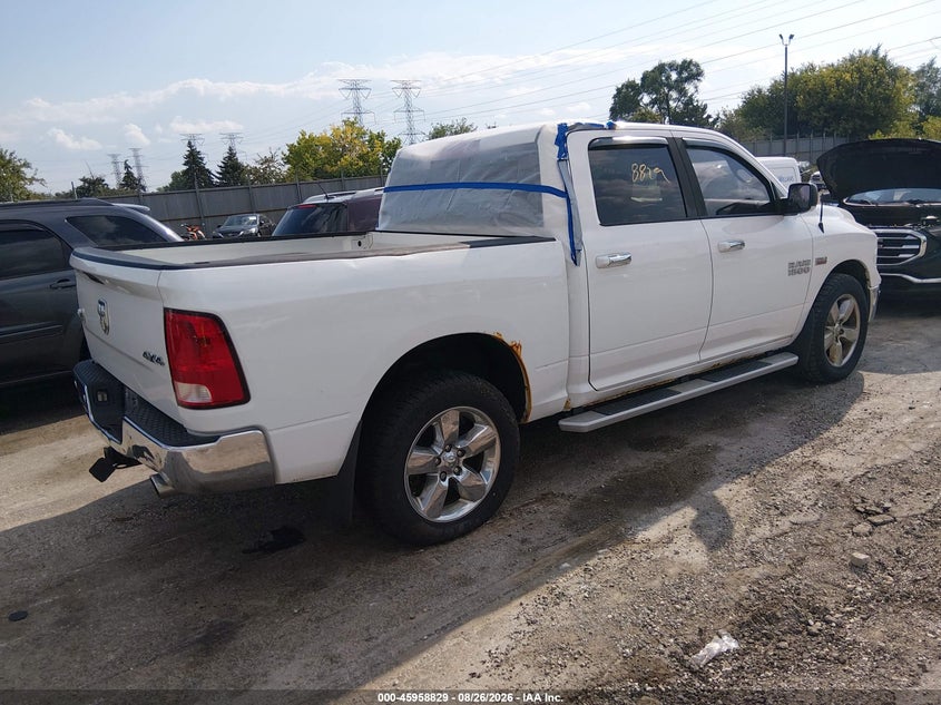 Vin: 3c6rr7lt8gg207406, lot: 46458048, ram 1500 big horn 20164