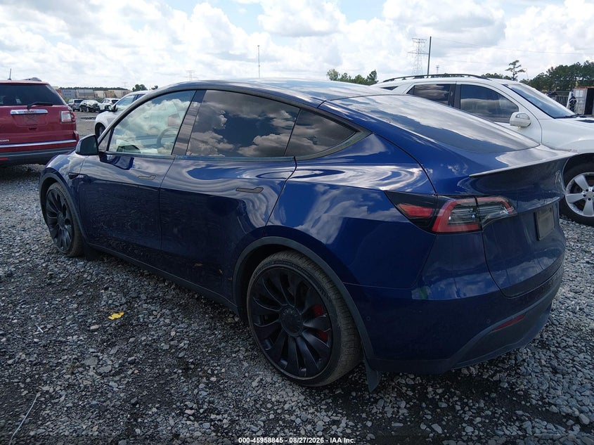 TESLA MODEL Y 2022 VIN 7SAYGDEFXNF377028