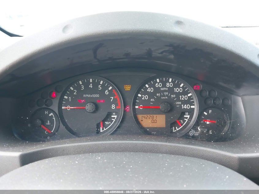 2006 NISSAN NAVARA (FRONTIER) PICKUP 4.0L V-6 DOHC, VVT, REGULAR , 265HP