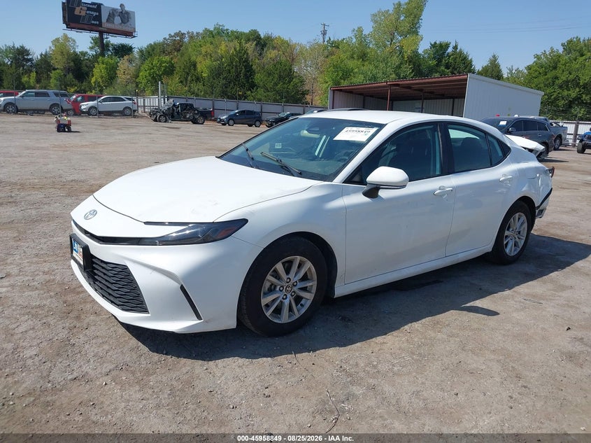 2025 Toyota Camry, Rear, IAAI, VIN 4T1DAACK9SU596945 — photo 2