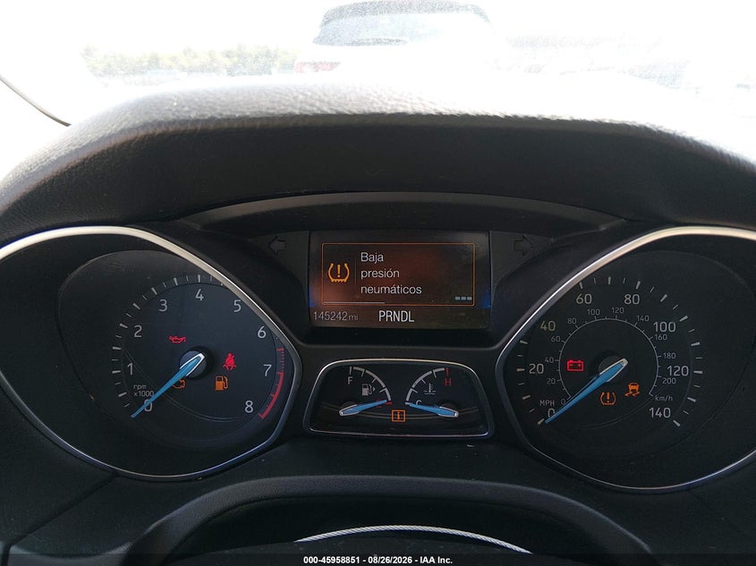 2015 FORD FOCUS HATCHBACK 2.0L I-4 DI, DOHC, VVT, 160HP