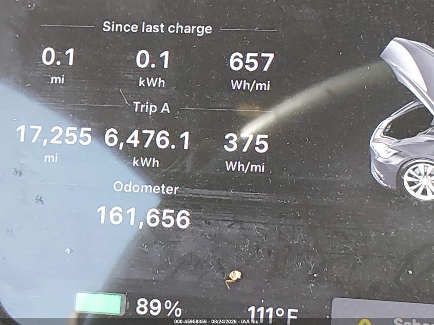 TESLA MODEL S 2015 VIN 5YJSA1H24FFP76210