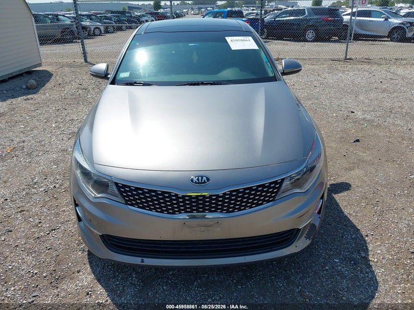 2018 KIA OPTIMA SEDAN 2.4L I-4 DI, DOHC, VVT, 185HP