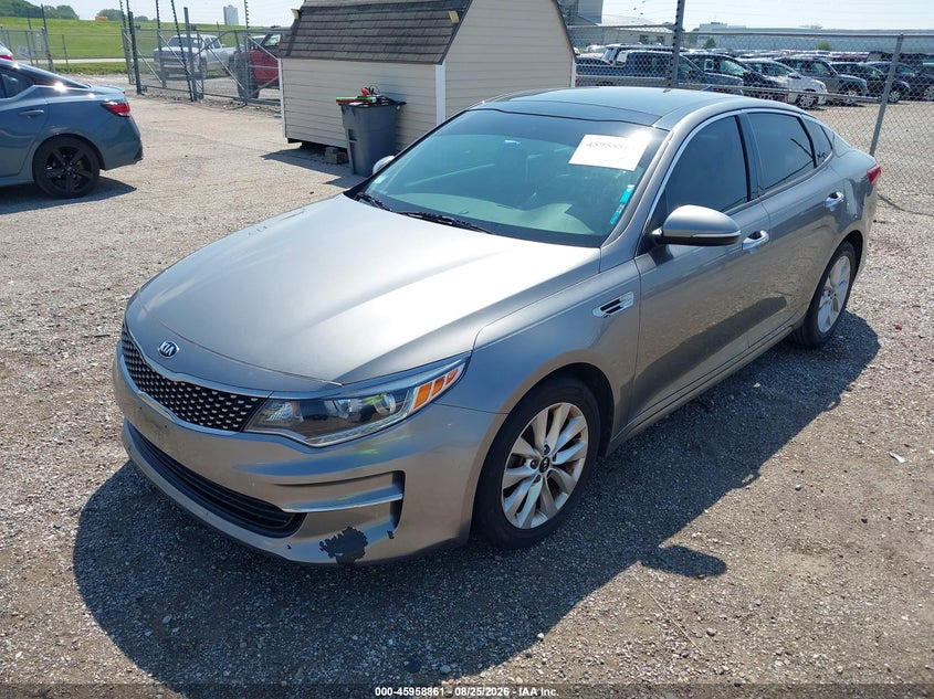 2018 KIA OPTIMA SEDAN 2.4L I-4 DI, DOHC, VVT, 185HP