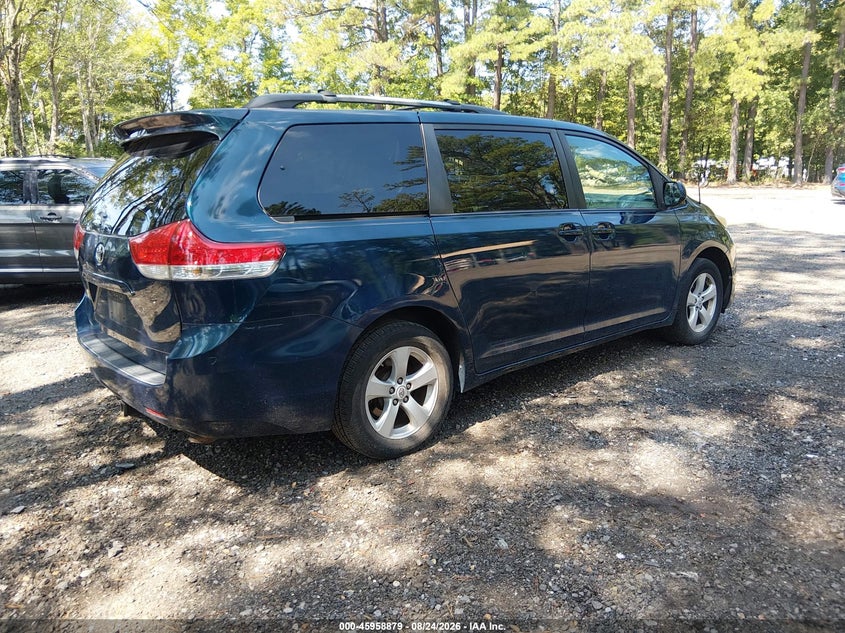2011 TOYOTA SIENNA VAN 3.5L V-6 DOHC, VVT, REGULAR , 265HP