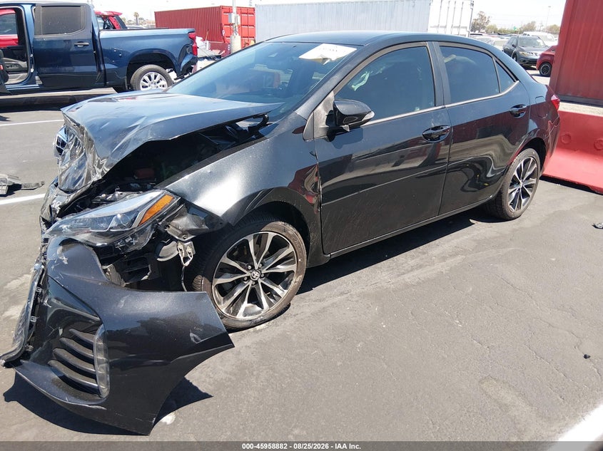 2019 Toyota Corolla, Удар спереду, IAAI, VIN 5YFBURHE6KP941866 — фото 2