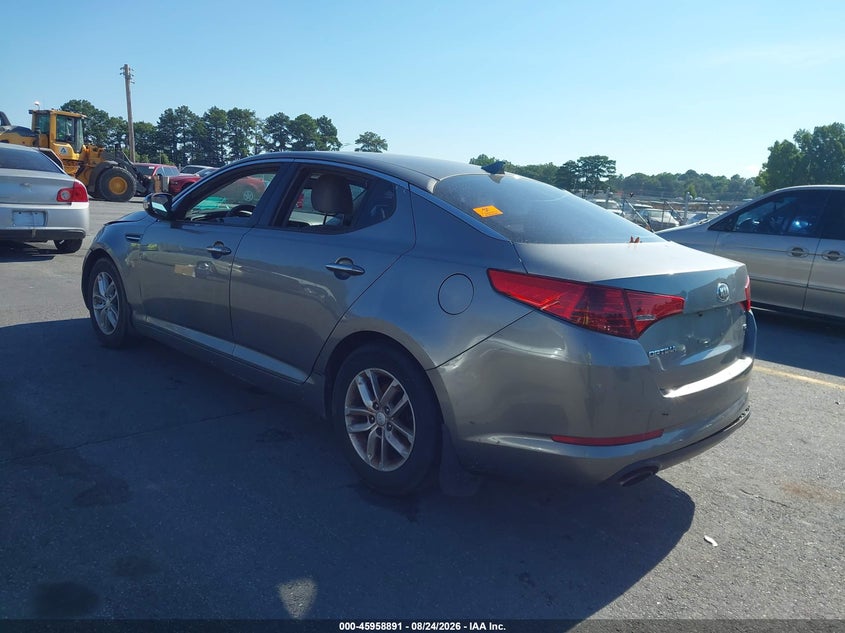 2013 KIA OPTIMA auction photo 3