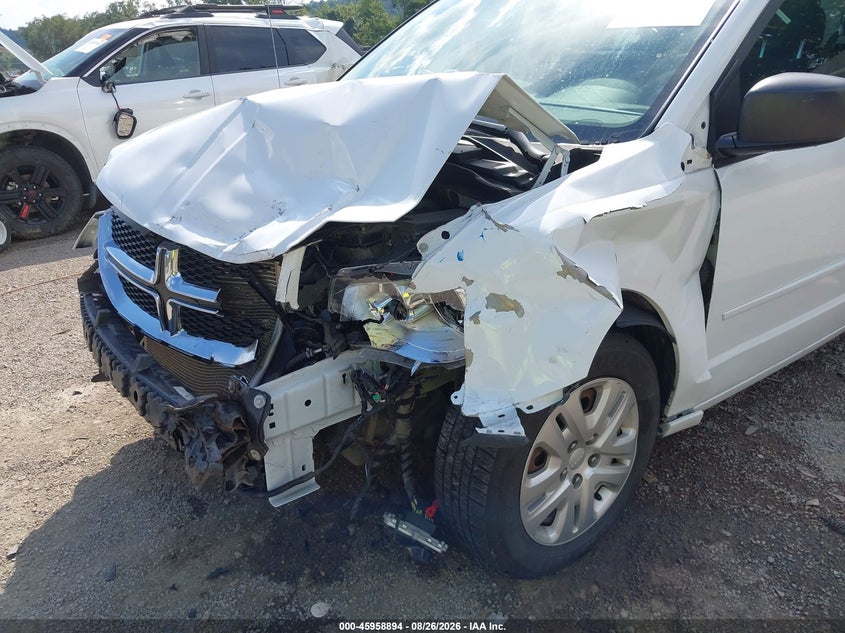 DODGE GRAND CARAVAN 2017 VIN 2C4RDGBG4HR855512