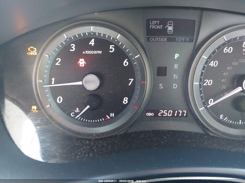 LEXUS ES 350 2007 VIN JTHBJ46G372150831
