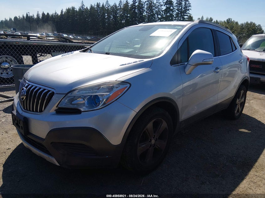 Vin: kl4cjesb3eb654390, lot: 46458140, buick encore 20142