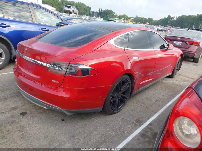 2015 TESLA MODEL S HATCHBACK ELECTRIC