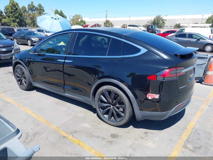 TESLA MODEL X 2017 VIN 5YJXCBE25HF078461