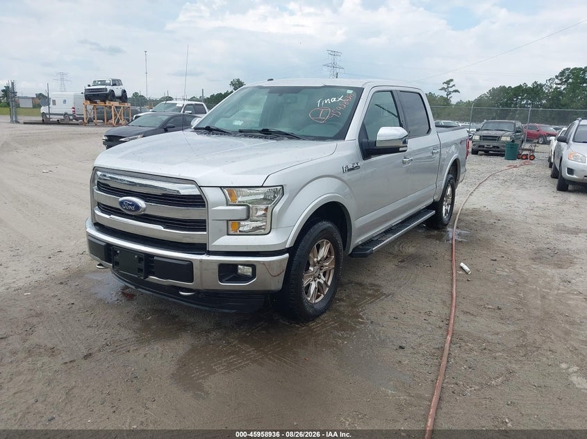 Vin: 1ftew1efxffb56396, lot: 46458155, ford f-150 lariat 20152