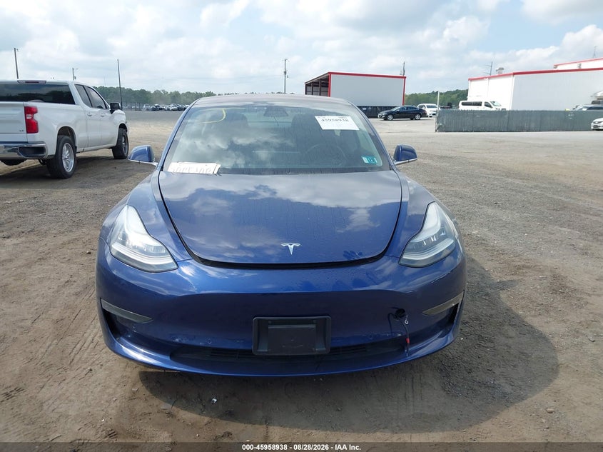 TESLA MODEL 3 2018 VIN 5YJ3E1EA1JF160218