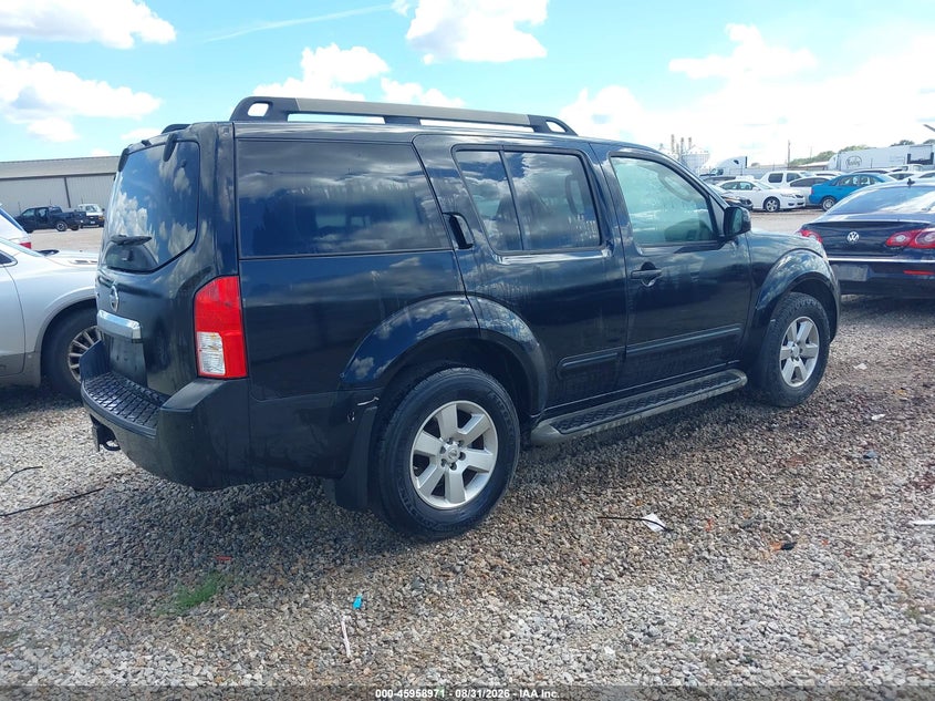 Vin: 5n1ar1nn5bc621123, lot: 46458190, nissan pathfinder sv 20114
