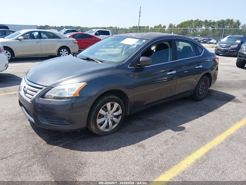 2014 NISSAN SENTRA auction photo 2