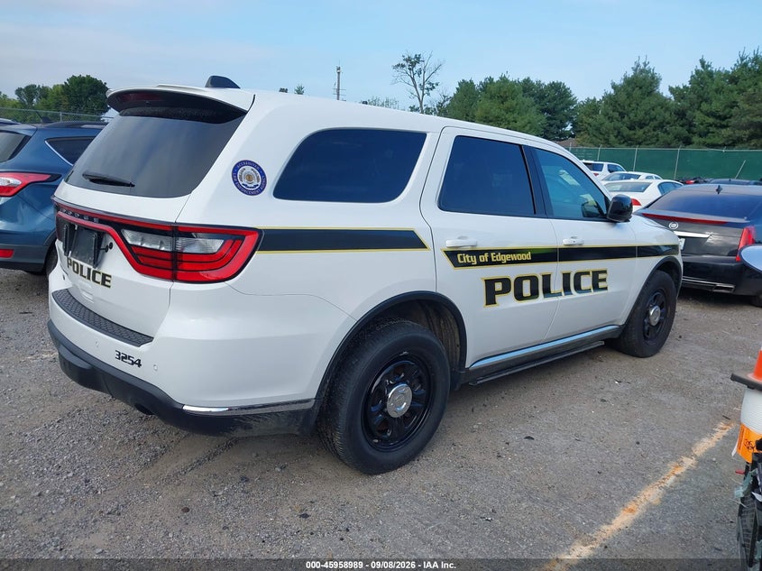 Vin: 1c4rdjfg6sc509386, lot: 46458208, dodge durango pursuit awd 20254