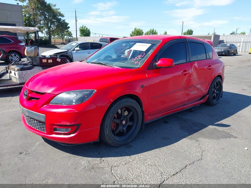 2009 Mazda 3, Left Side, IAAI, VIN JM1BK34M391229104 — photo 2