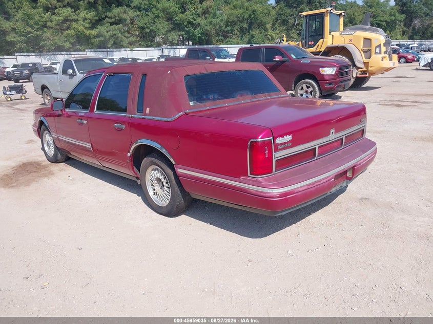 1995 LINCOLN TOWN CAR auction photo 3