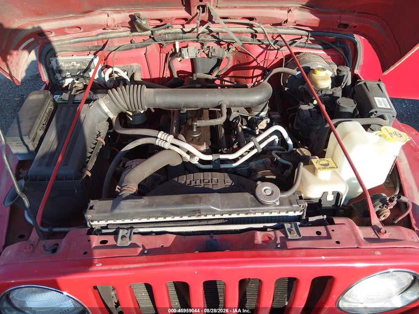 JEEP WRANGLER 2002 VIN 1J4FA49S62P731779