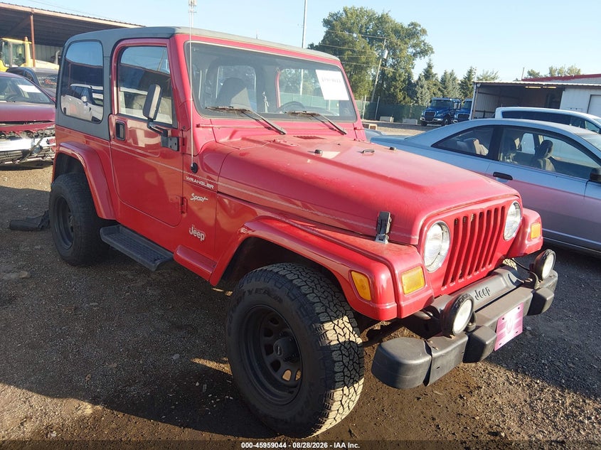 2002 JEEP WRANGLER auction photo 1