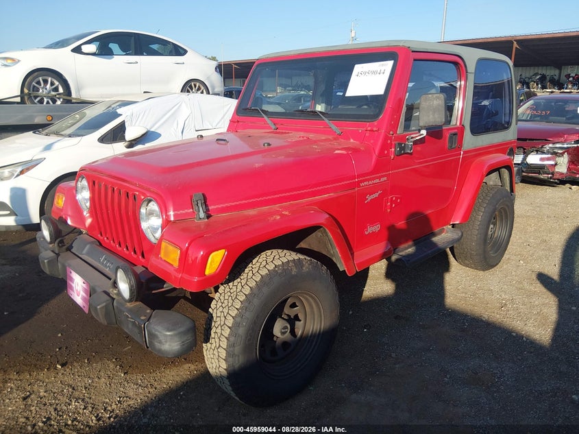 2002 JEEP WRANGLER auction photo 2