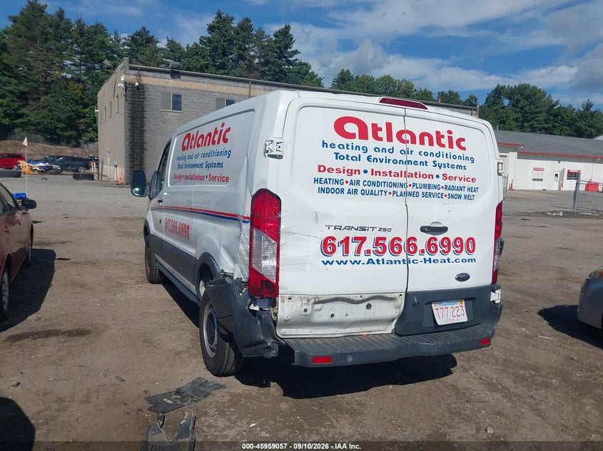 Vin: 1ftyr1zm9jkb29669, lot: 46458276, ford transit-250 20183
