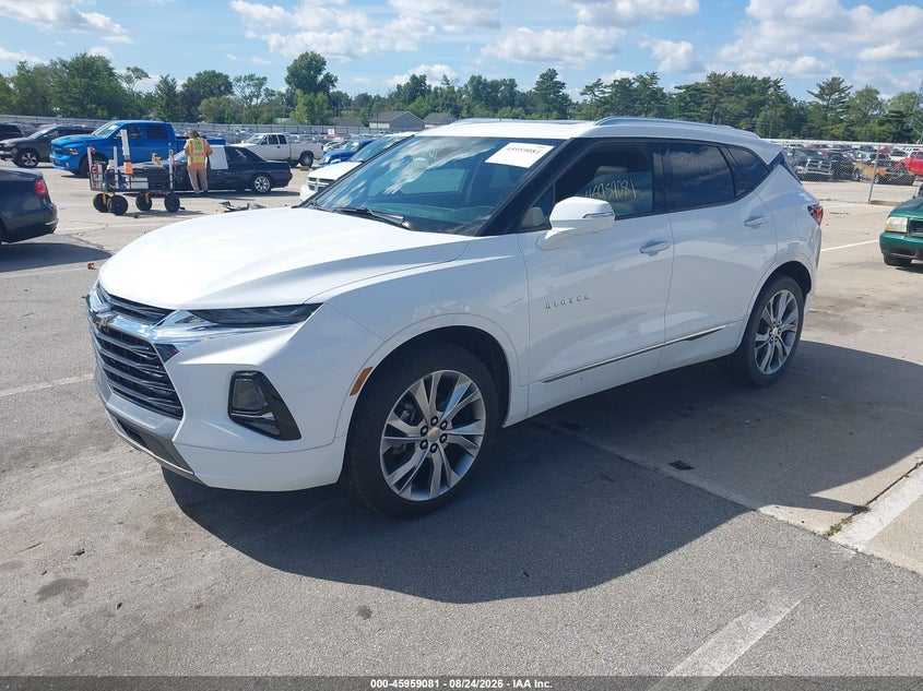Vin: 3gnkbkrs0ks688569, lot: 46458300, chevrolet blazer premier 20192