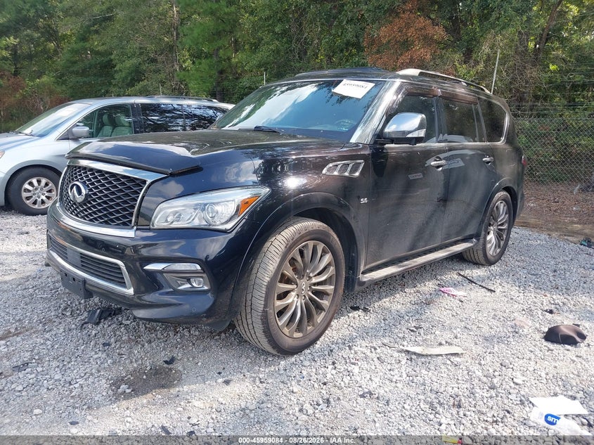 Vin: jn8az2ne3f9086245, lot: 46458303, infiniti qx80 limited 20152