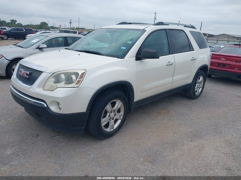 Vin: 1gkkrped6bj158489, lot: 46458314, gmc acadia sle 20112