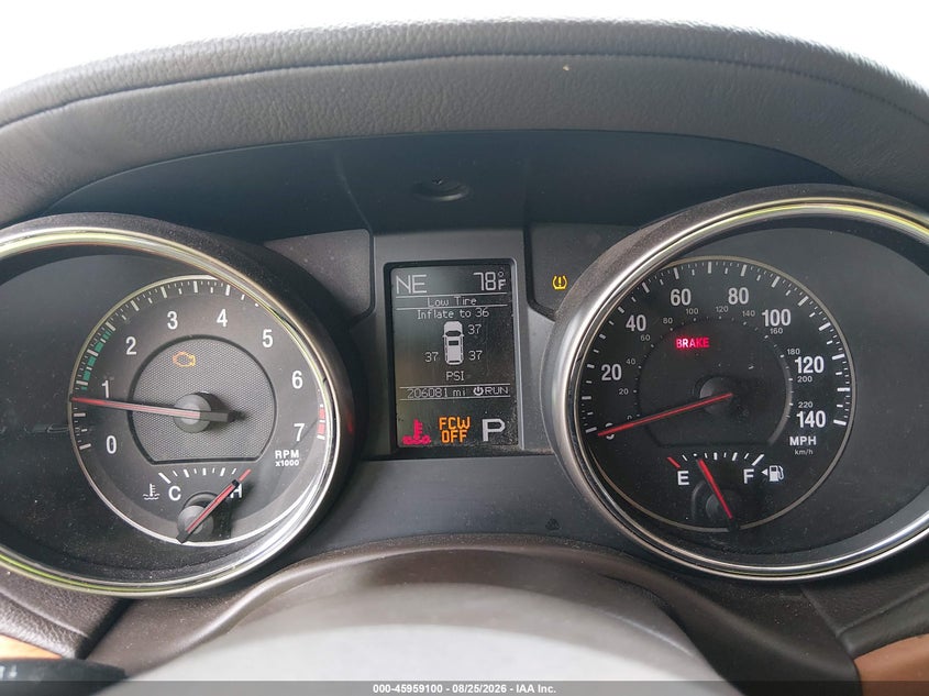 2013 JEEP GRAND CHEROKEE auction photo 7