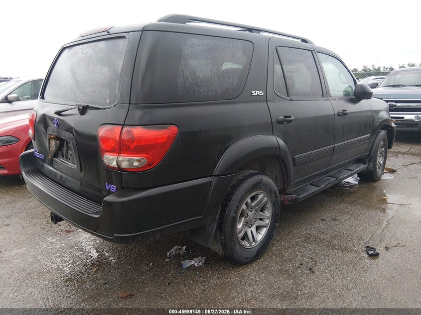 2007 TOYOTA SEQUOIA auction photo 4