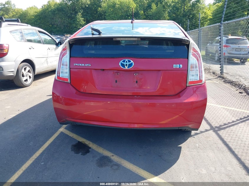 2015 TOYOTA PRIUS HATCHBACK 1.8L I-4 DOHC, VVT, 98HP