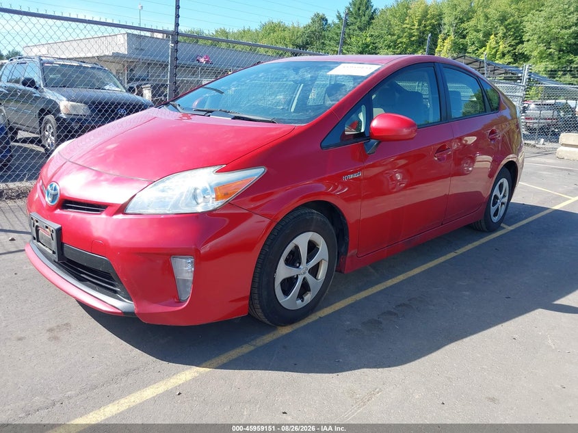 2015 TOYOTA PRIUS HATCHBACK 1.8L I-4 DOHC, VVT, 98HP