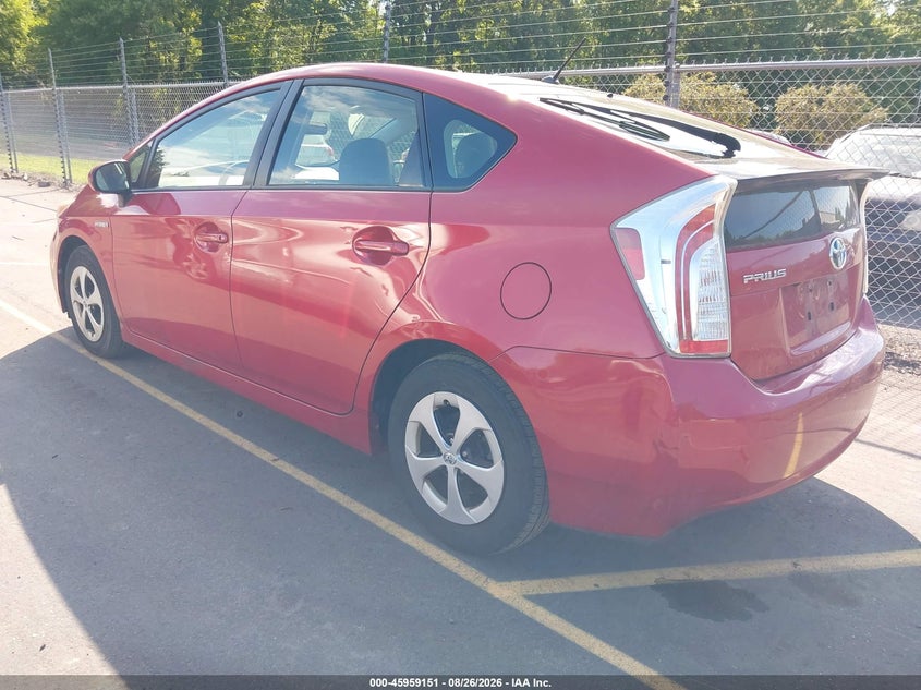 2015 TOYOTA PRIUS HATCHBACK 1.8L I-4 DOHC, VVT, 98HP