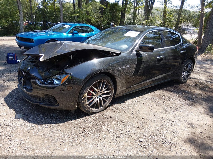 Vin: zam57rta8g1188017, lot: 46458404, maserati ghibli s q4 20162