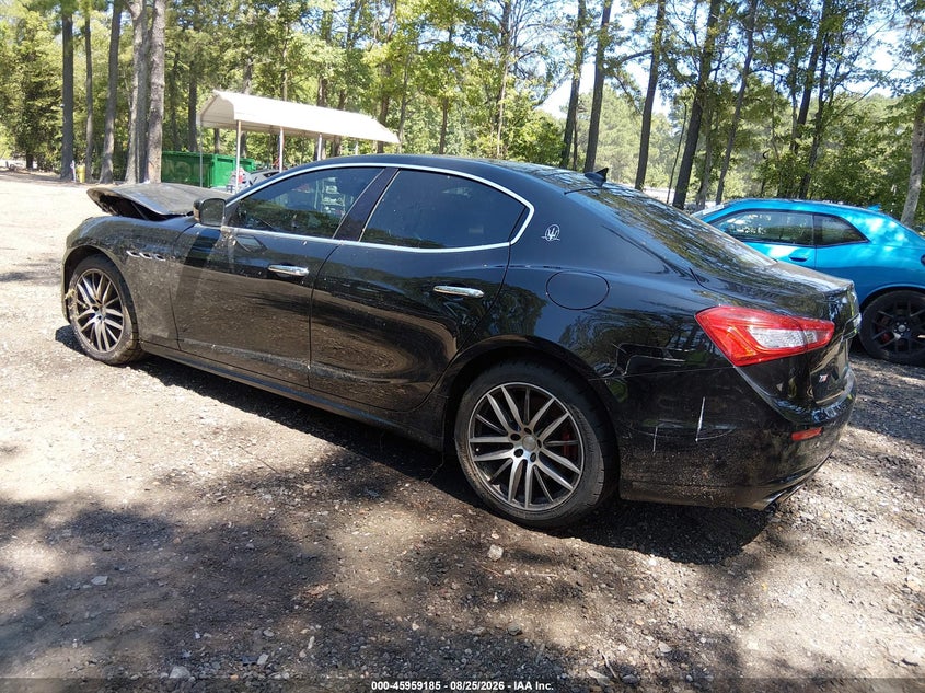 Vin: zam57rta8g1188017, lot: 46458404, maserati ghibli s q4 20163