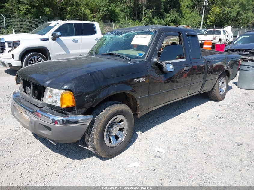 2003 Ford Ranger, Переворот, IAAI, VIN 1FTYR44V93TA26587 — фото 2