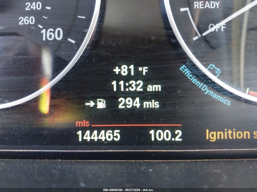 BMW 328I 2013 VIN WBA3C1G52DNR46103