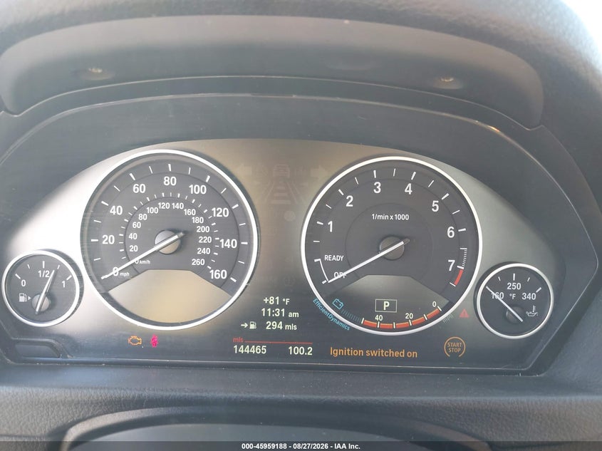2013 BMW 328I auction photo 7