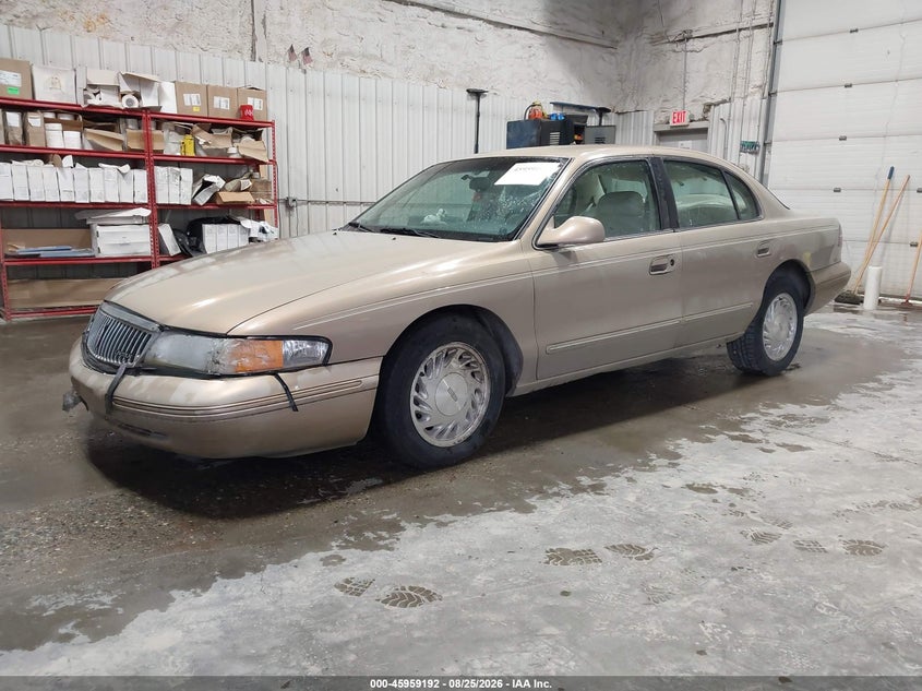 1996 Lincoln Continental, Обычный износ, IAAI, VIN 1LNLM97V8TY724964 — фото 2