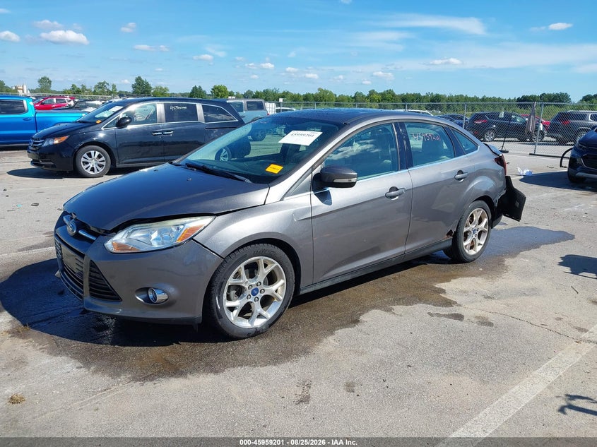 2012 Ford Focus, Удар сзади, IAAI, VIN 1FAHP3H24CL354229 — фото 2