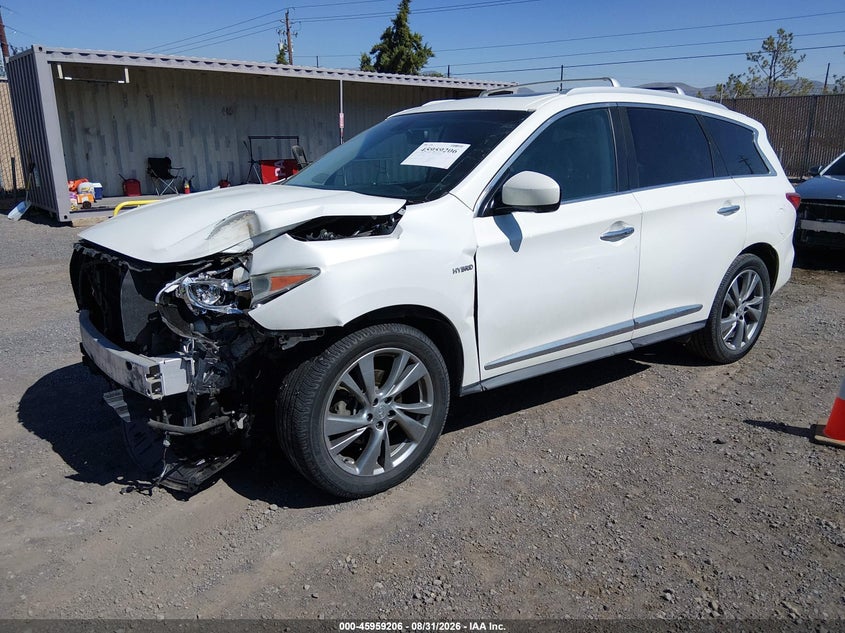 2014 INFINITI QX60 HYBRID auction photo 2