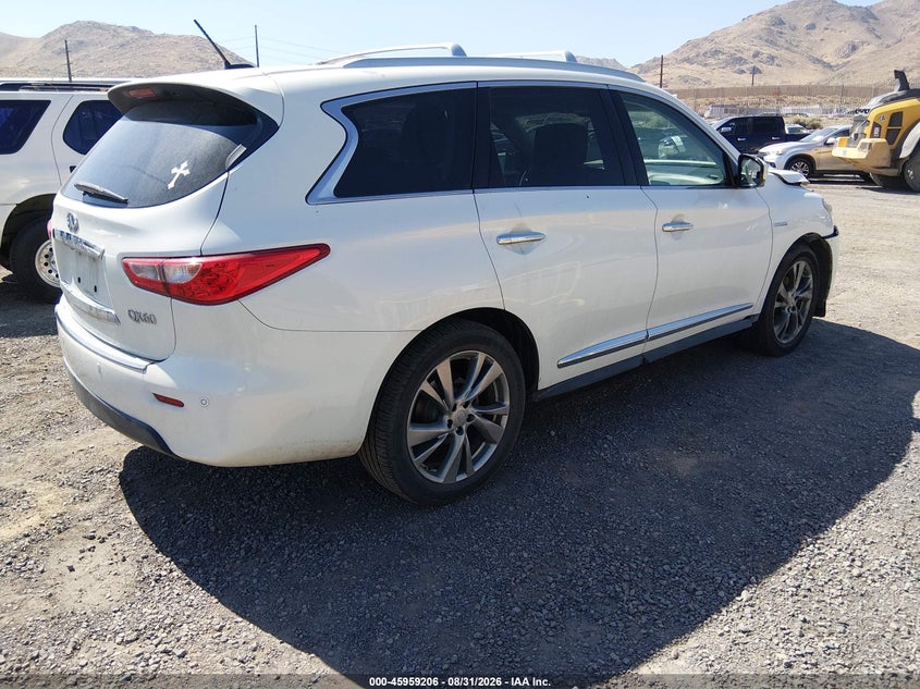 2014 INFINITI QX60 HYBRID auction photo 4