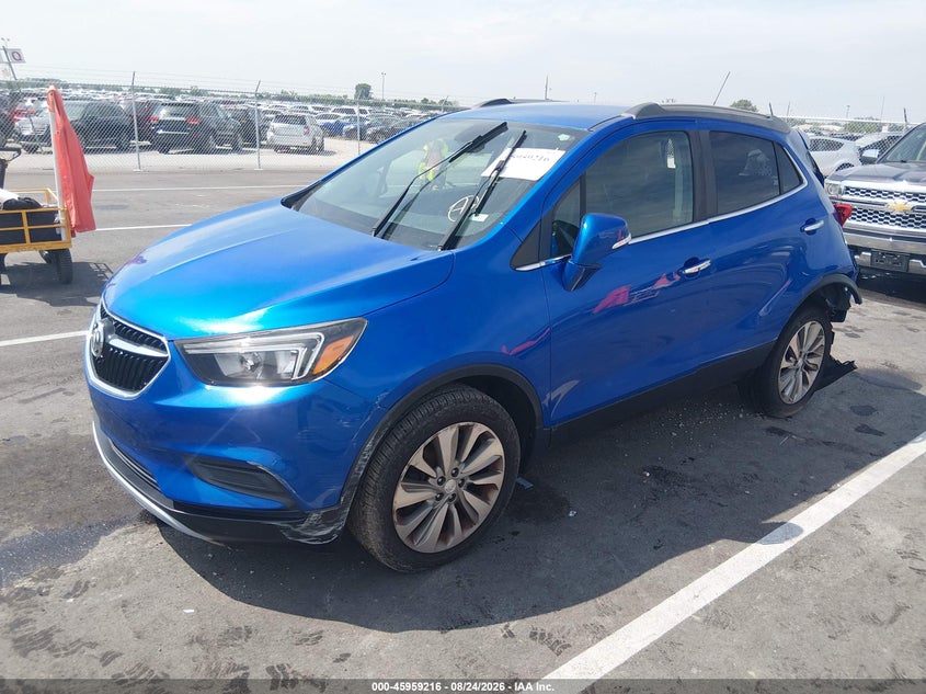 Vin: kl4cjasb3hb018548, lot: 46458435, buick encore preferred 20172