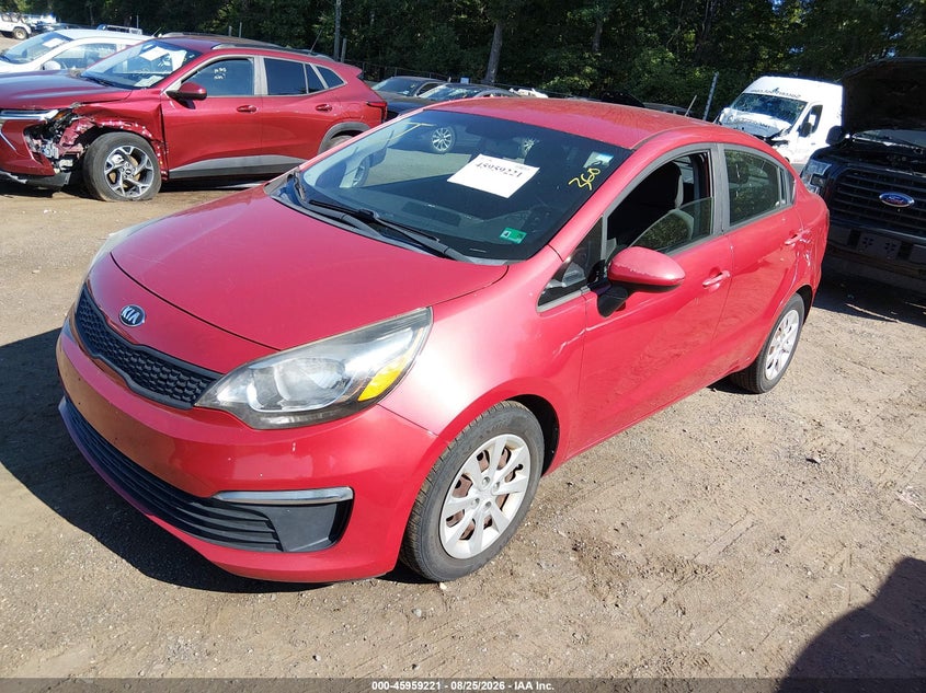 2017 Kia Rio, Обычный износ, IAAI, VIN KNADM4A37H6015560 — фото 2