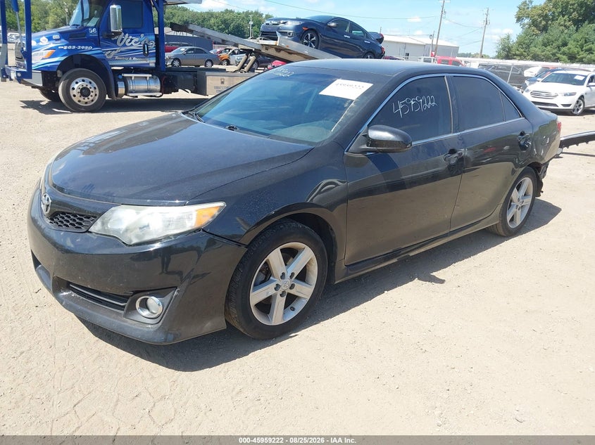 2012 Toyota Camry, Rear, IAAI, VIN 4T1BF1FK4CU098500 — photo 2