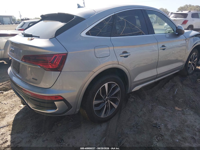 Vin: wa15aafy7n2081543, lot: 46458446, audi q5 sportback premium plus 45 tfsi s line quattro s tronic 20224